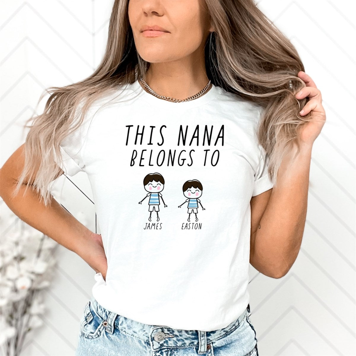 Custom Adorable Tees For Mom/Grandma
