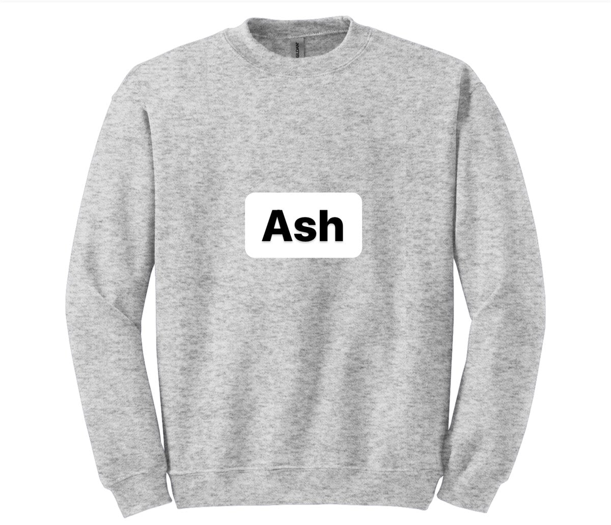 Custom Vintage Style Name Crew Sweatshirts