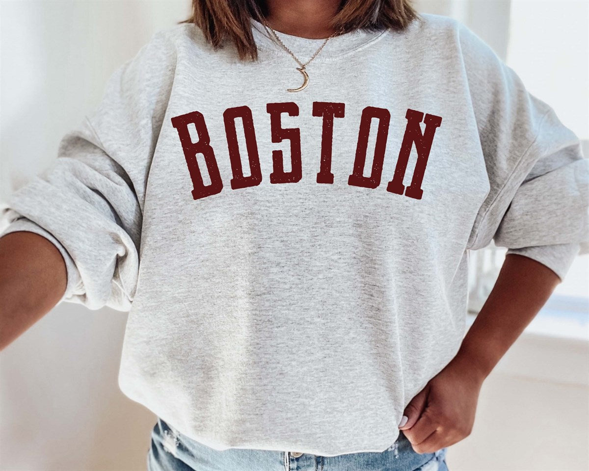 Custom Vintage Style Name Crew Sweatshirts