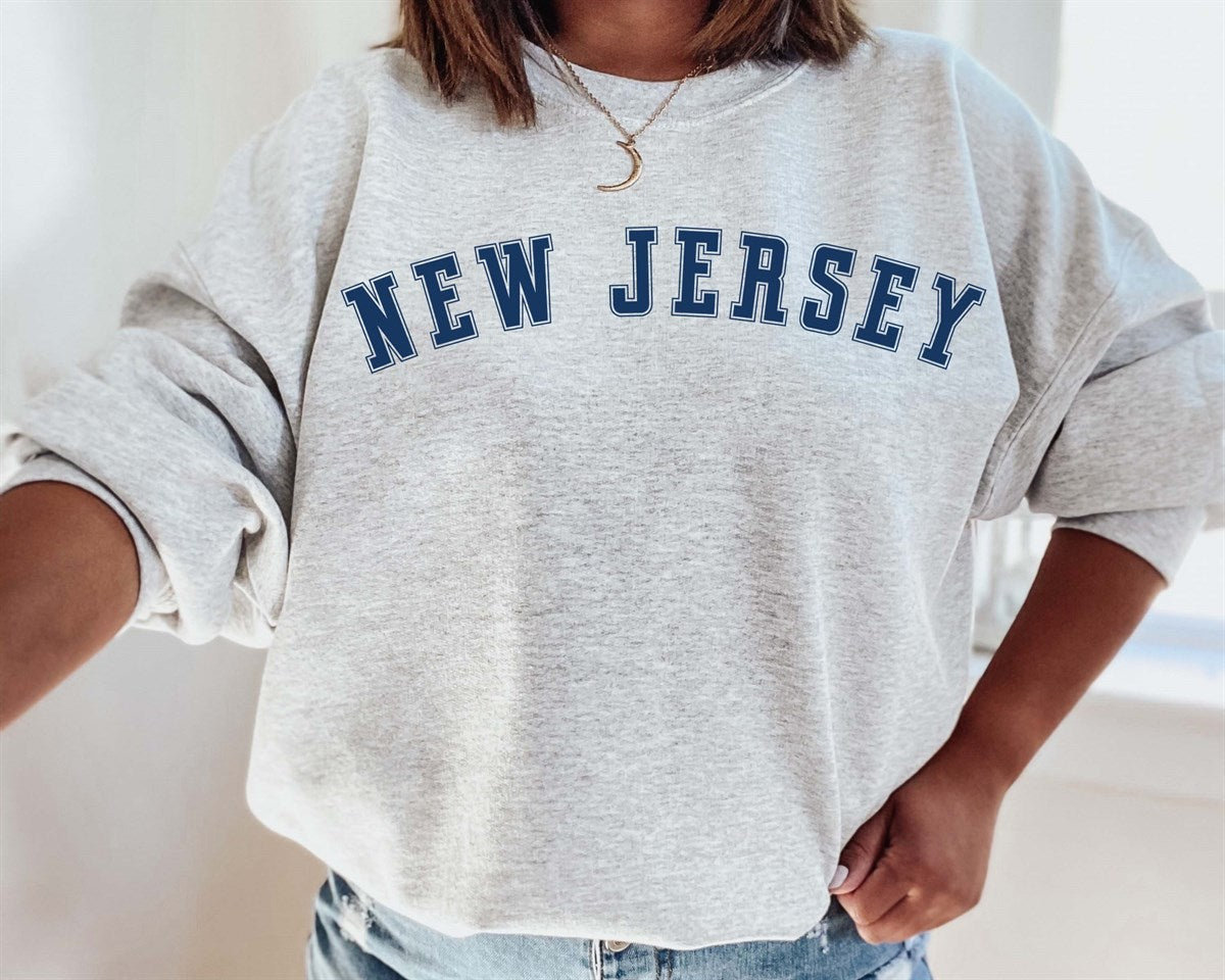 Custom Vintage Style Name Crew Sweatshirts