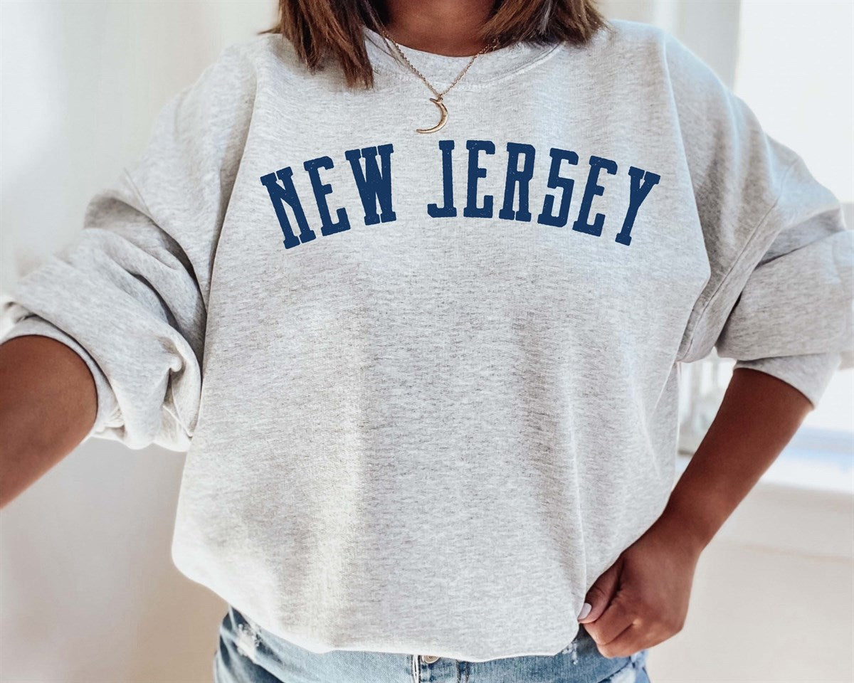 Custom Vintage Style Name Crew Sweatshirts