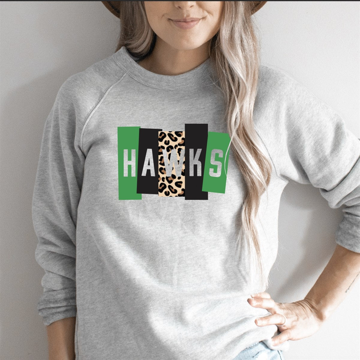 Custom Name Team Crew Sweatshirts