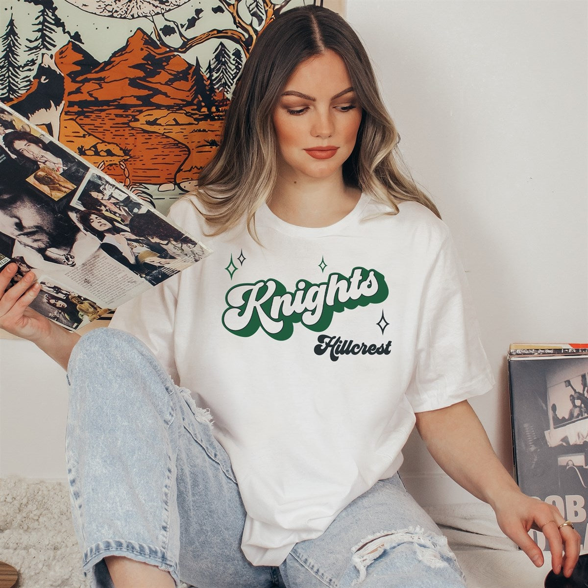 Retro Custom Name Vintage Tees