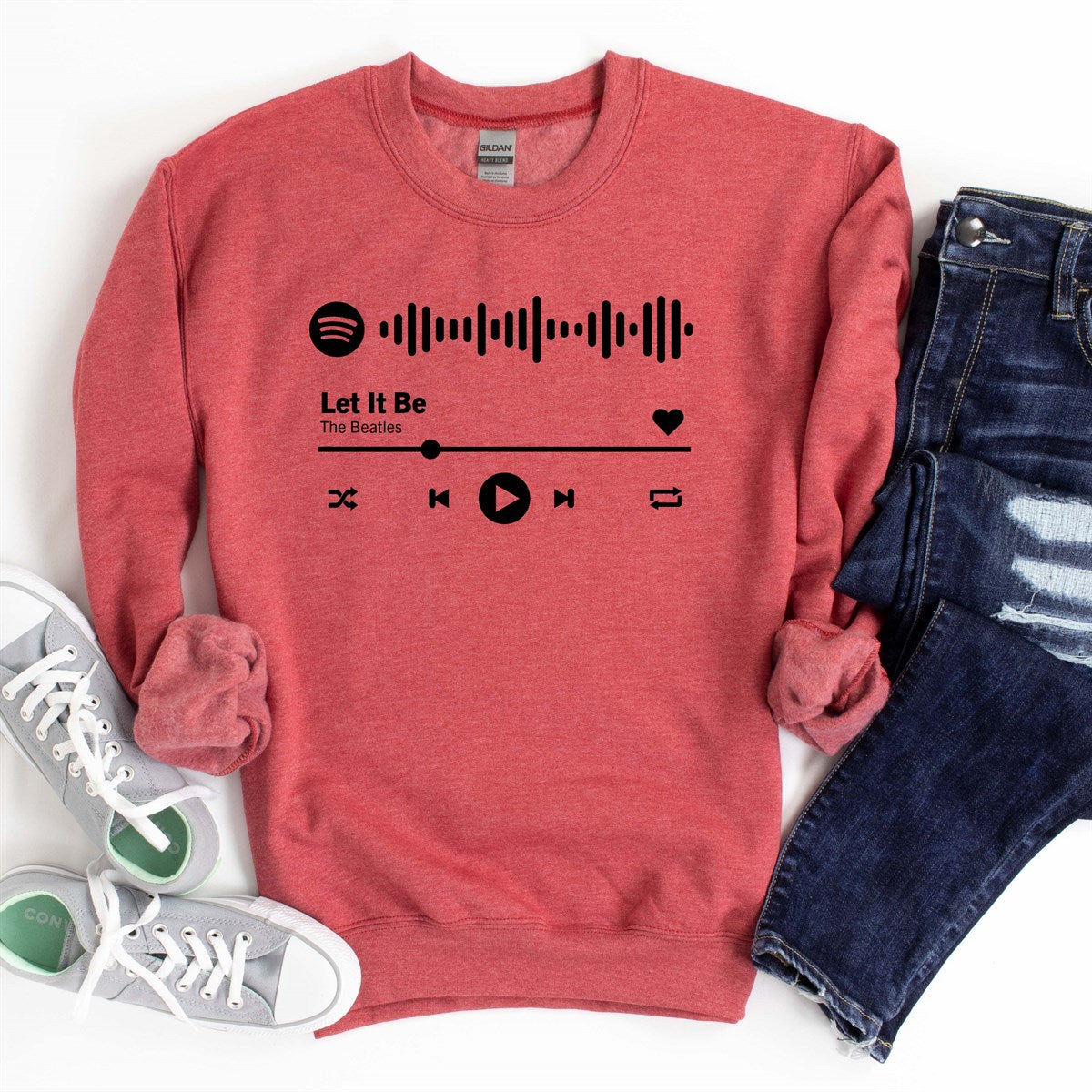 Custom Song Crew Sweatshirts