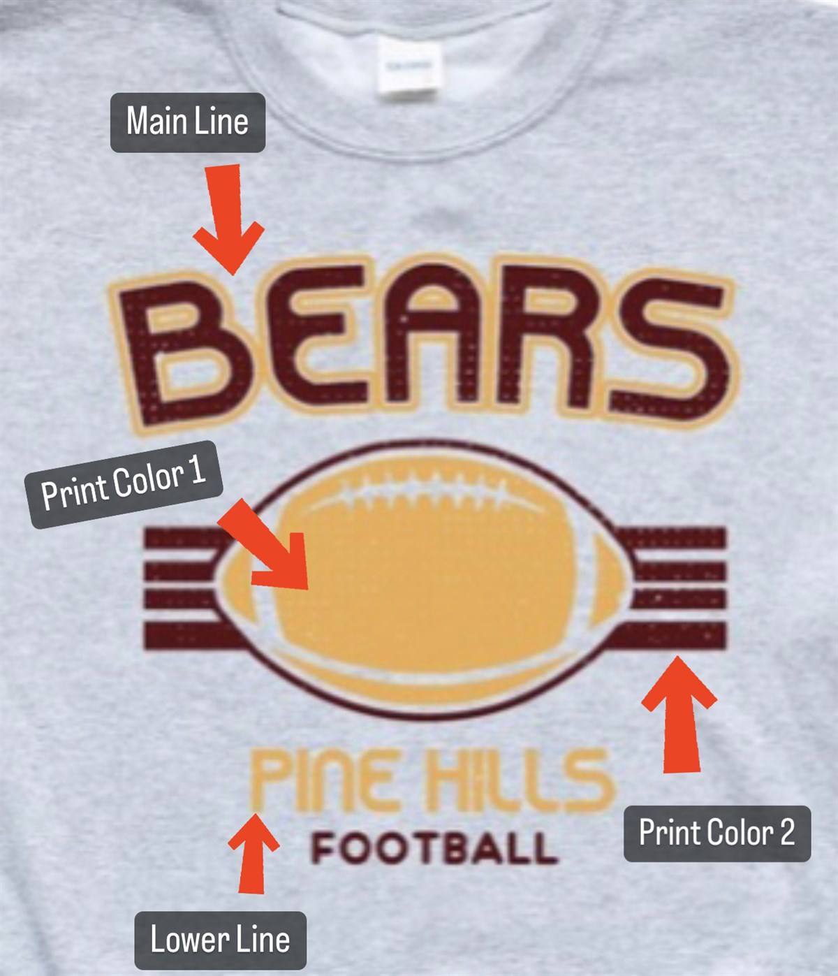 Custom Team Sports Sweatshirts