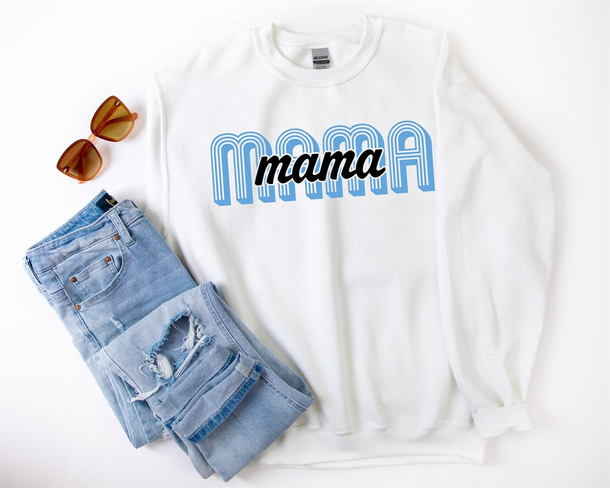 Custom Name Cutout Crew Sweatshirts