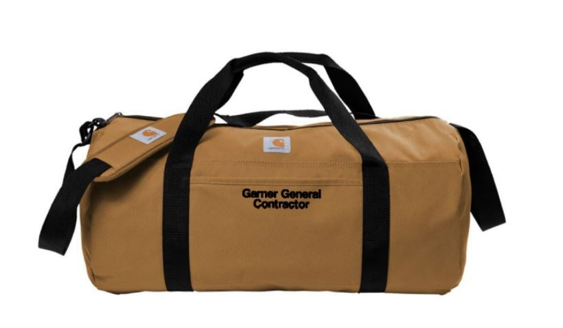 Personalized Embroidered Canvas Carhartt Duffel