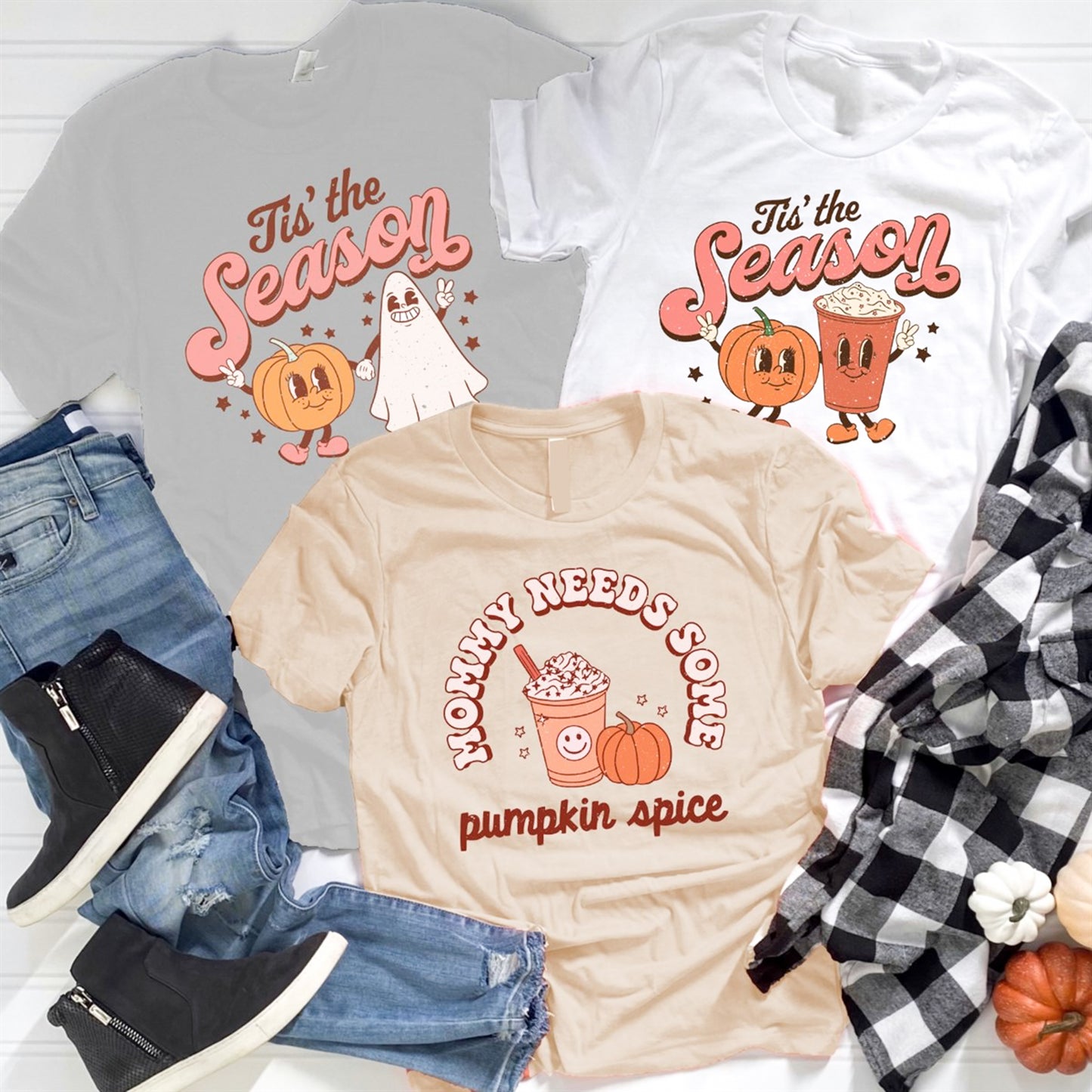 Mommy Needs Some Pumpkin Spice T-Shirt or Crew Sweatshirt