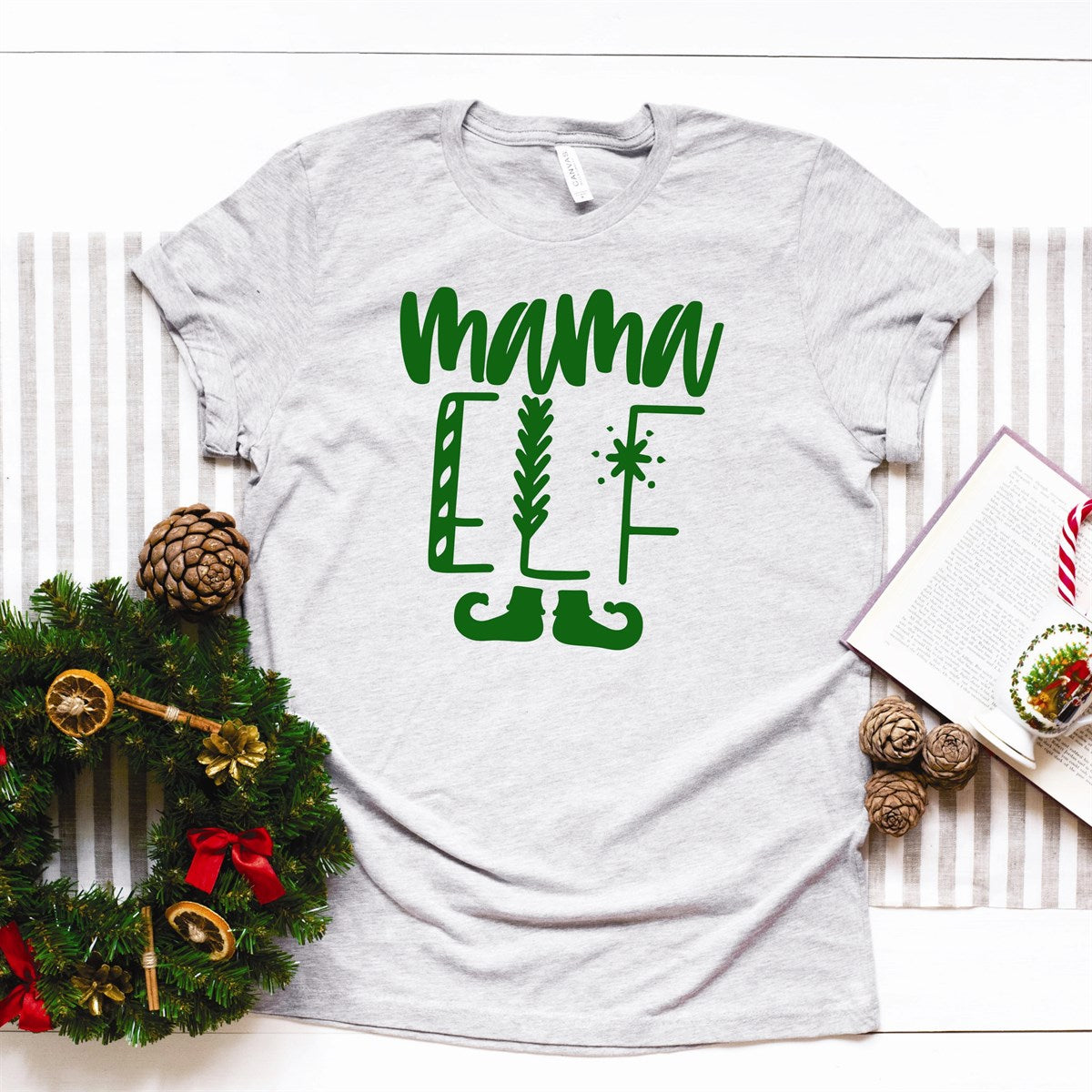 Custom Family Elf Crew Tees