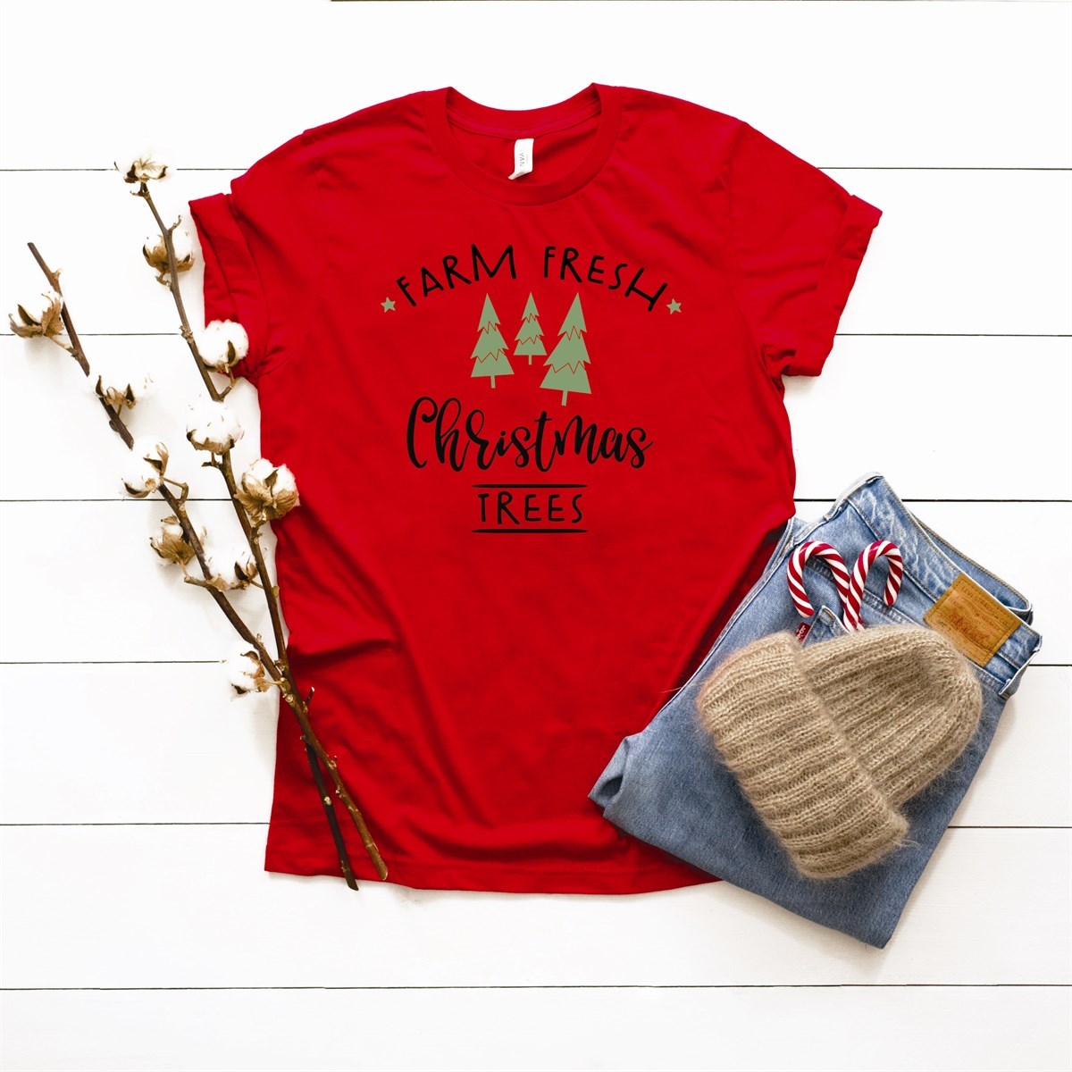 Farm Fresh Christmas Trees Tee