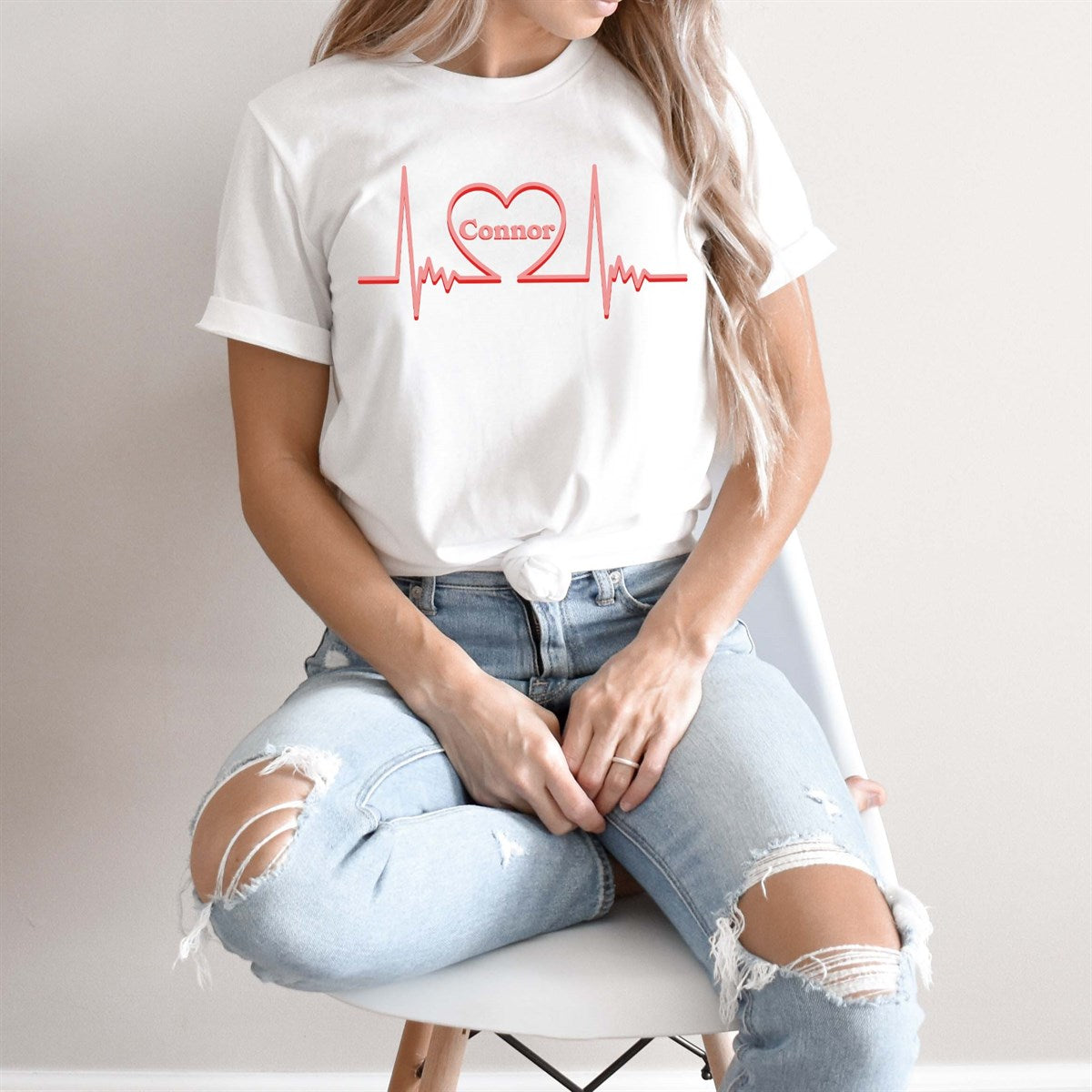 Personalized Heart Tees