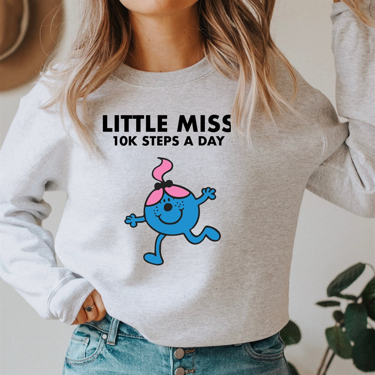 Customizable Little Miss Crew Sweatshirt