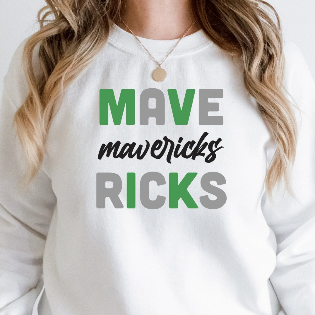 Personalized 2 Print Color Mascot Crews