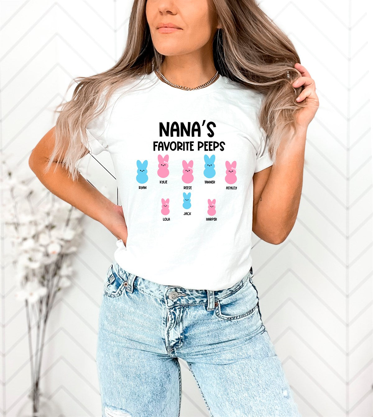 Personalized Mom/Grandma Easter Tees