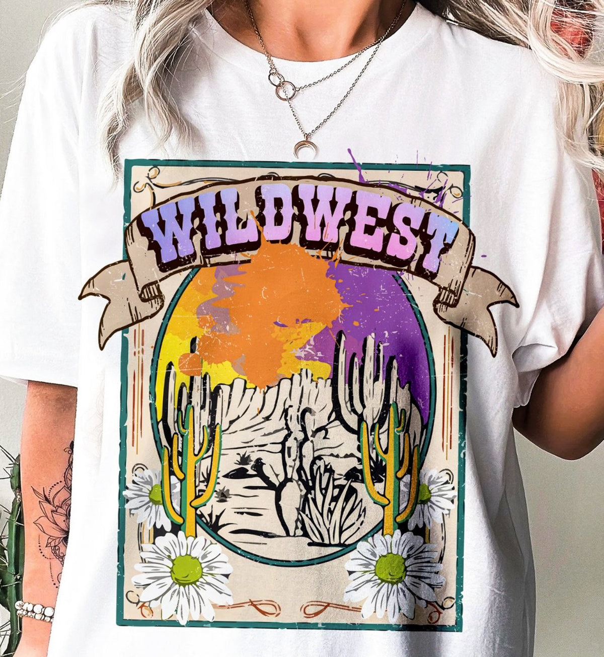 Wild West Desert Scape Tee