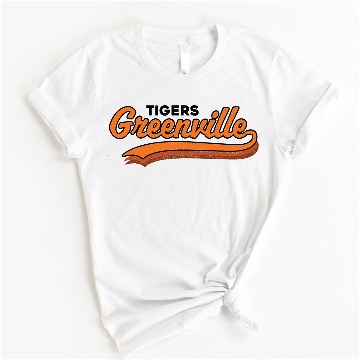 Bella Retro Color Fade Custom Tees