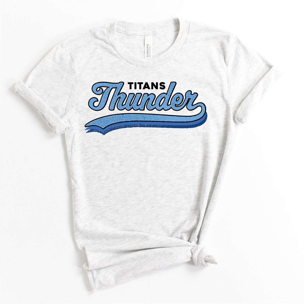 Bella Retro Color Fade Custom Tees