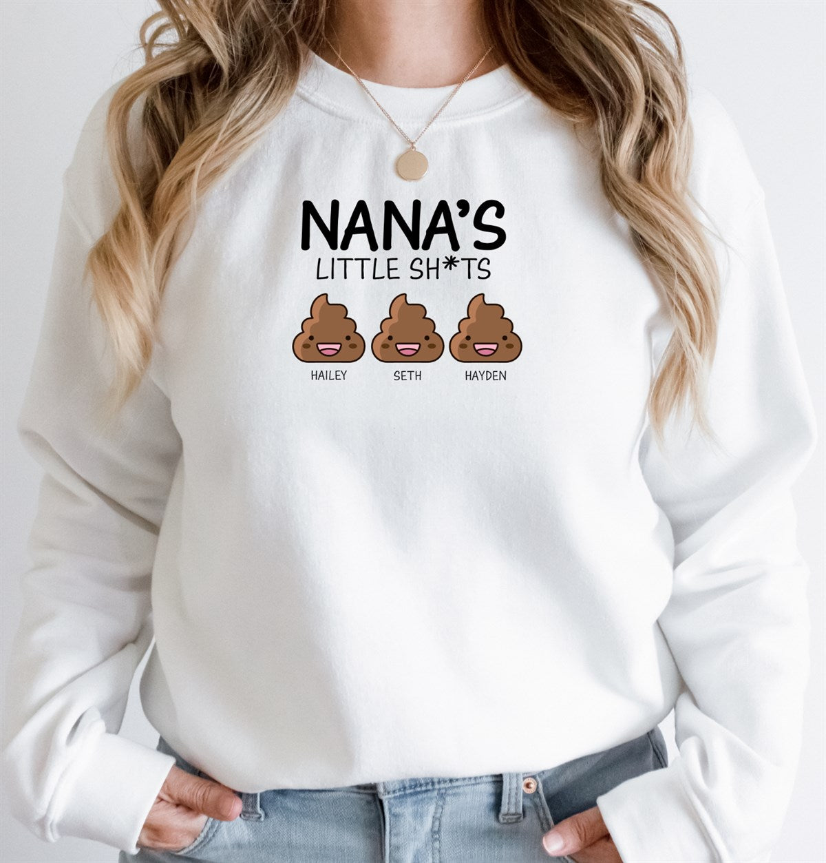 Custom Mommy’s Little Sh*ts Crew Sweatshirt