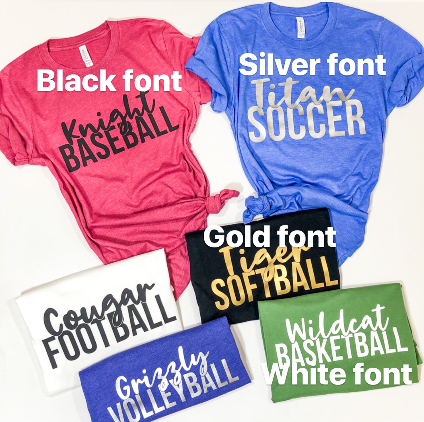 Personalized Sports Tees
