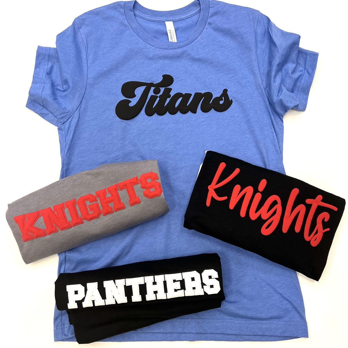 Team Puff Print Tees