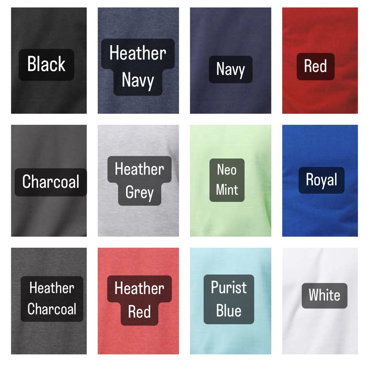 Custom Team Puff Print Crew Sweatshirts