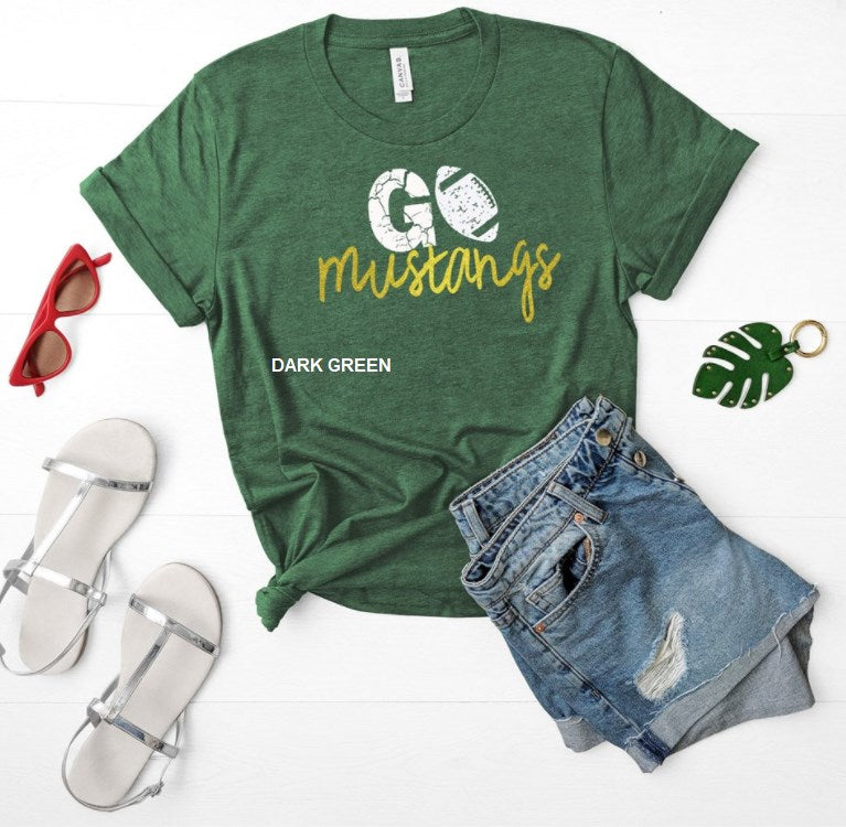 Personalized Go Team Tee