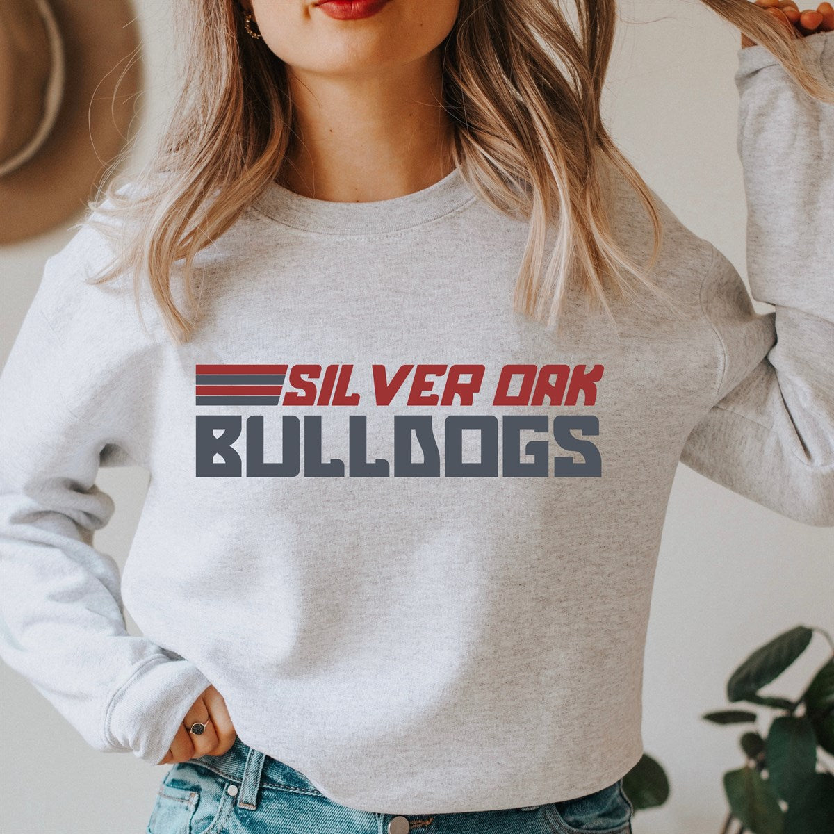 Vintage Line Crew Sweatshirts