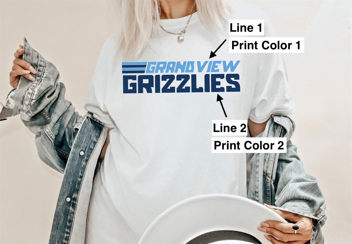 Vintage Lines Team Tees | Youth & Adult To 3XL