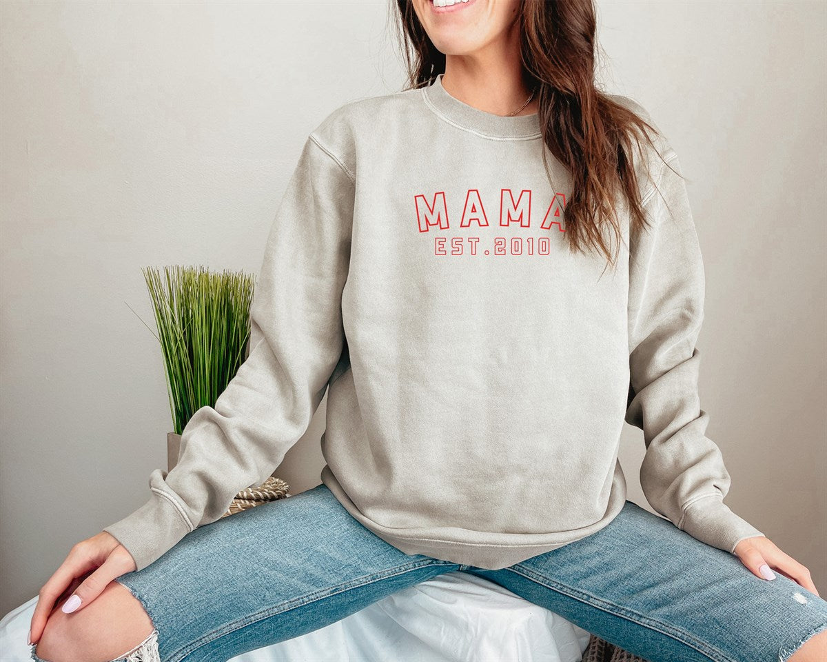 Custom Vintage Pigment Dye Sweatshirts