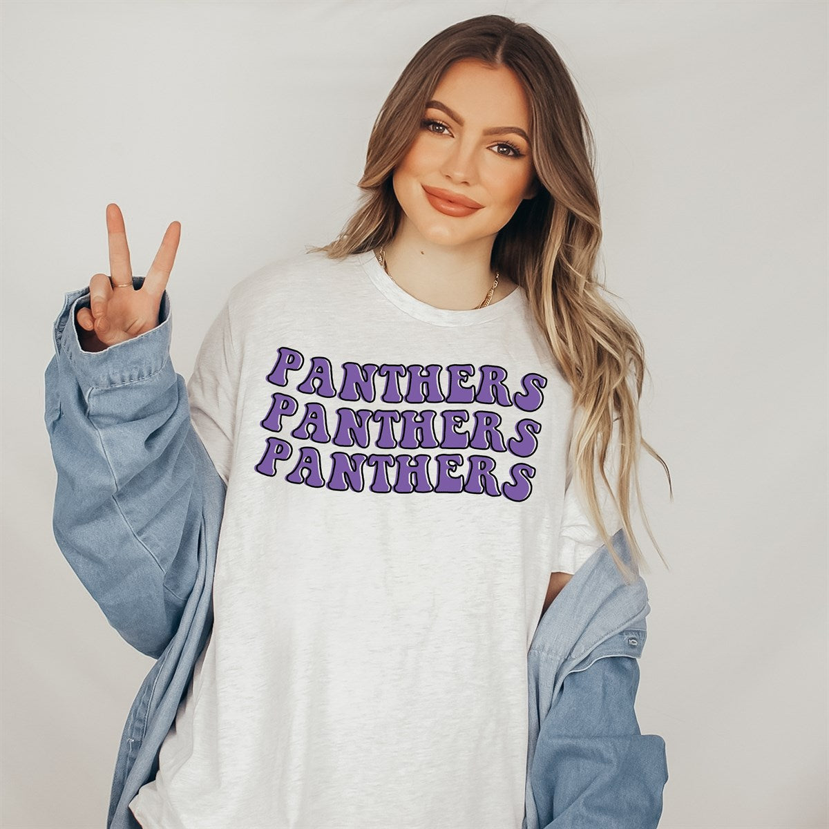 Retro Wavy Custom Name Tees