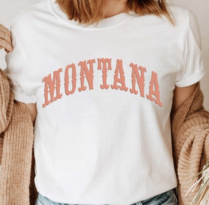 Custom Name Western Font Tees